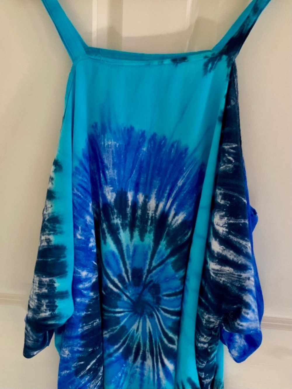 Tie-dyed beachcover up